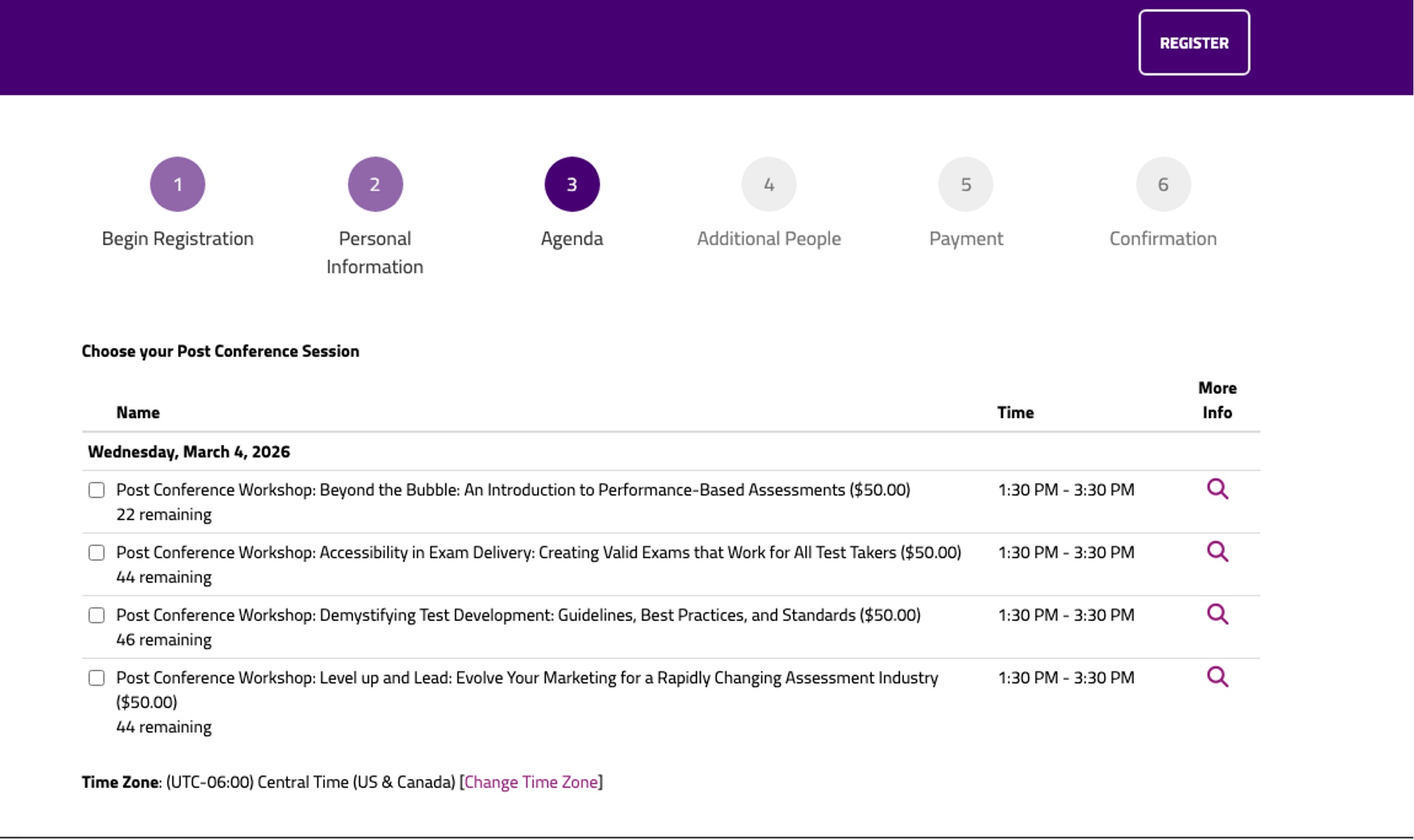 Post conference workshops